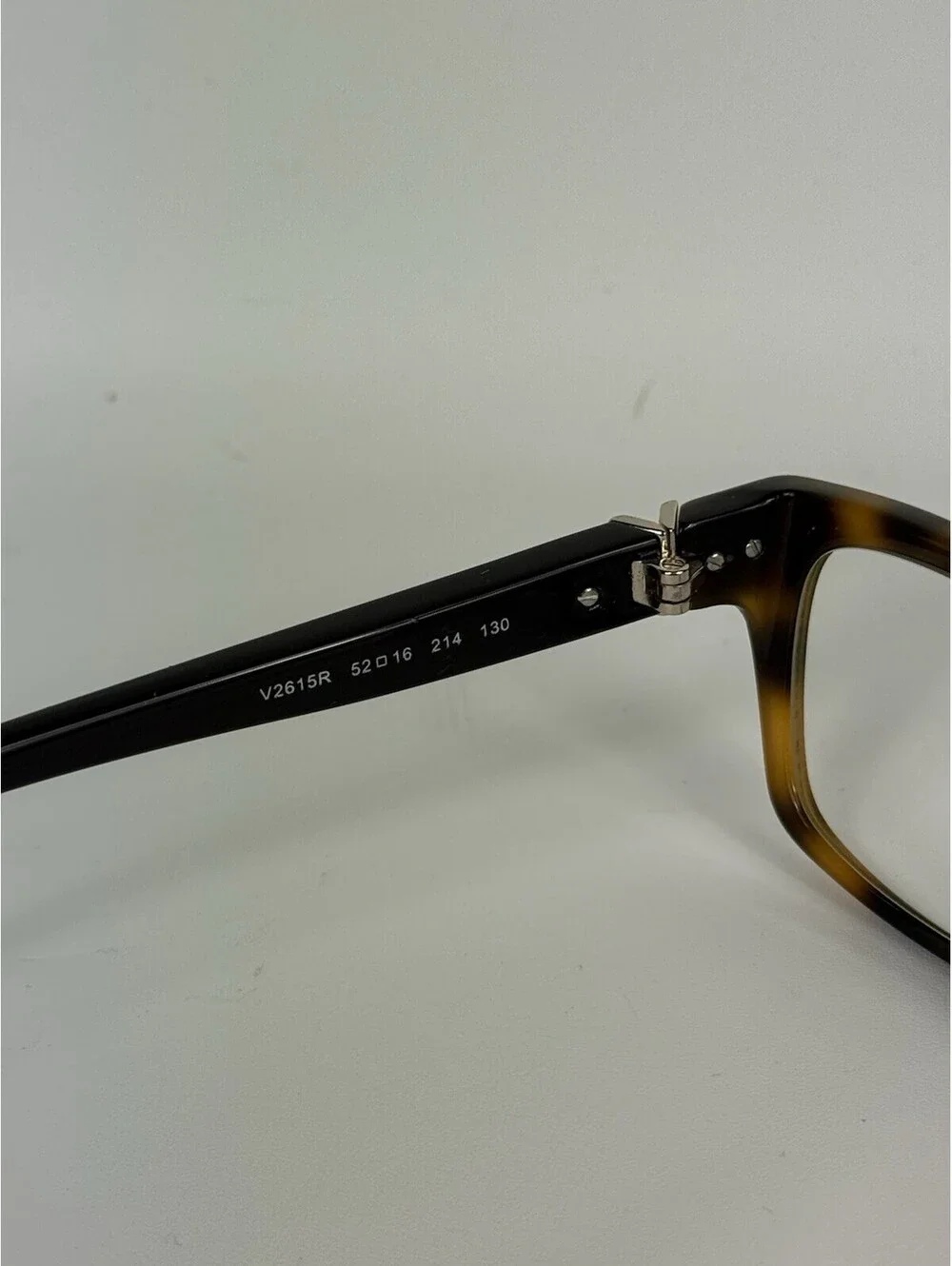 Valentino Authentic Eyeglasses V2615R 214 52 [] 16 130 MM Black Tortoise